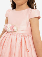 Dress & Fleur Baby Girls Dress with Headband in Pink