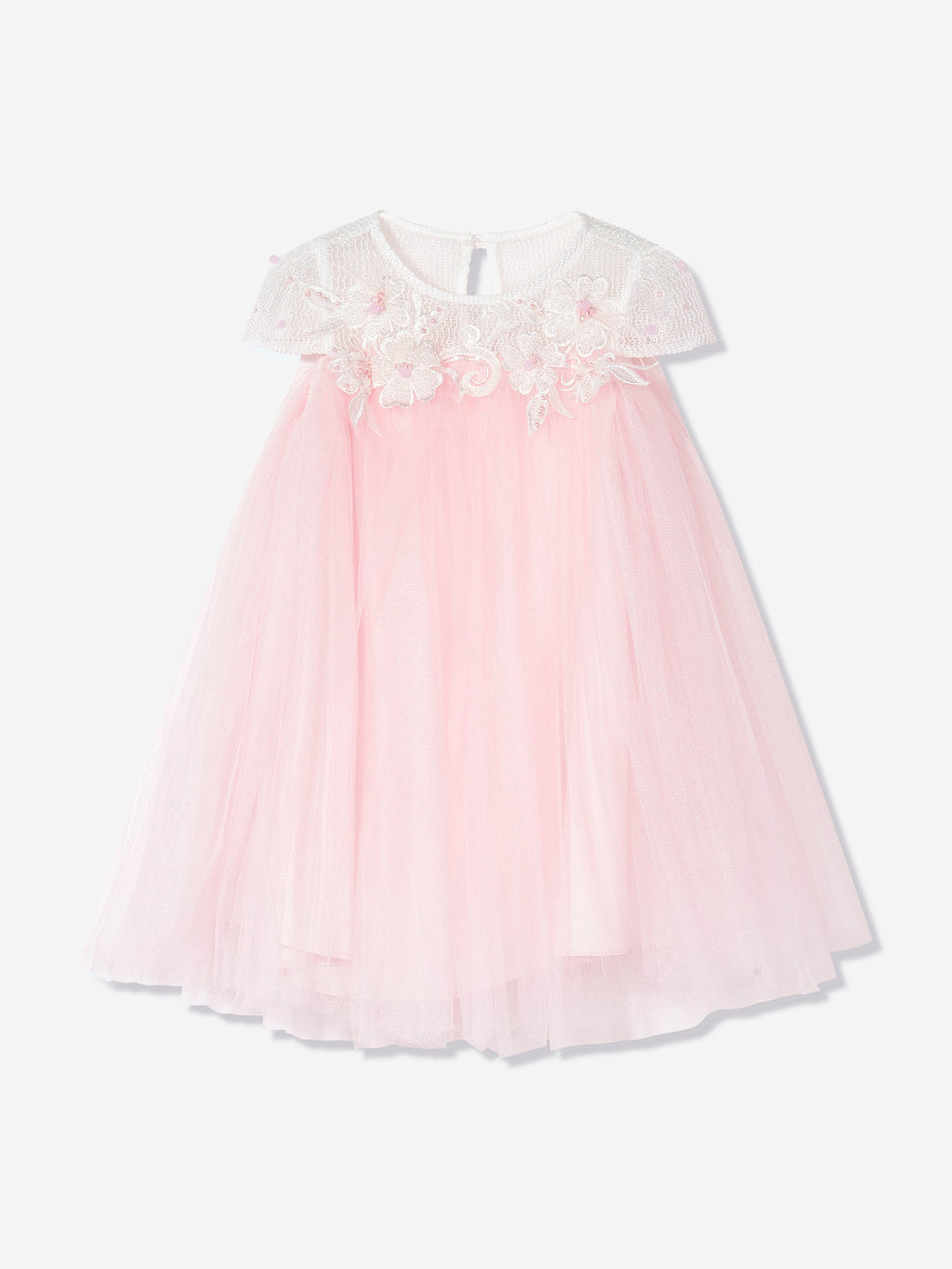 Dress & Fleur Girls Flower Occasion Dress in Pink