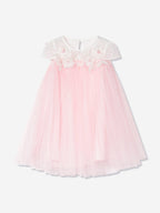 Dress & Fleur Girls Flower Occasion Dress in Pink
