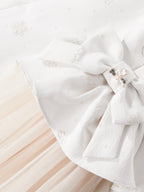 Dress & Fleur Baby Girls Occasion Dress with Headband in Ivory