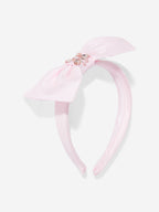 Dress & Fleur Girls Occasion Dress with Hair Accessory in Pink